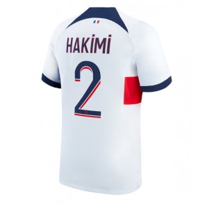 Paris Saint-Germain Achraf Hakimi #2 Bortatröja 2023-24 Kortärmad